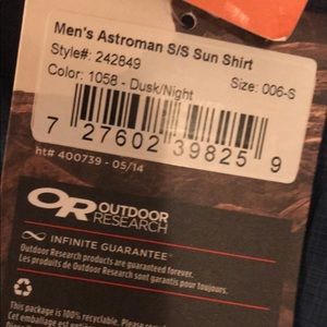 Outdoor Research Sun shirt